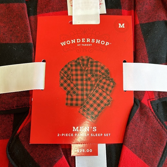 2 pc Buffalo Plaid Flannel Pajamas from Target - Medium - New. 🛍️ - Picture 2 of 4